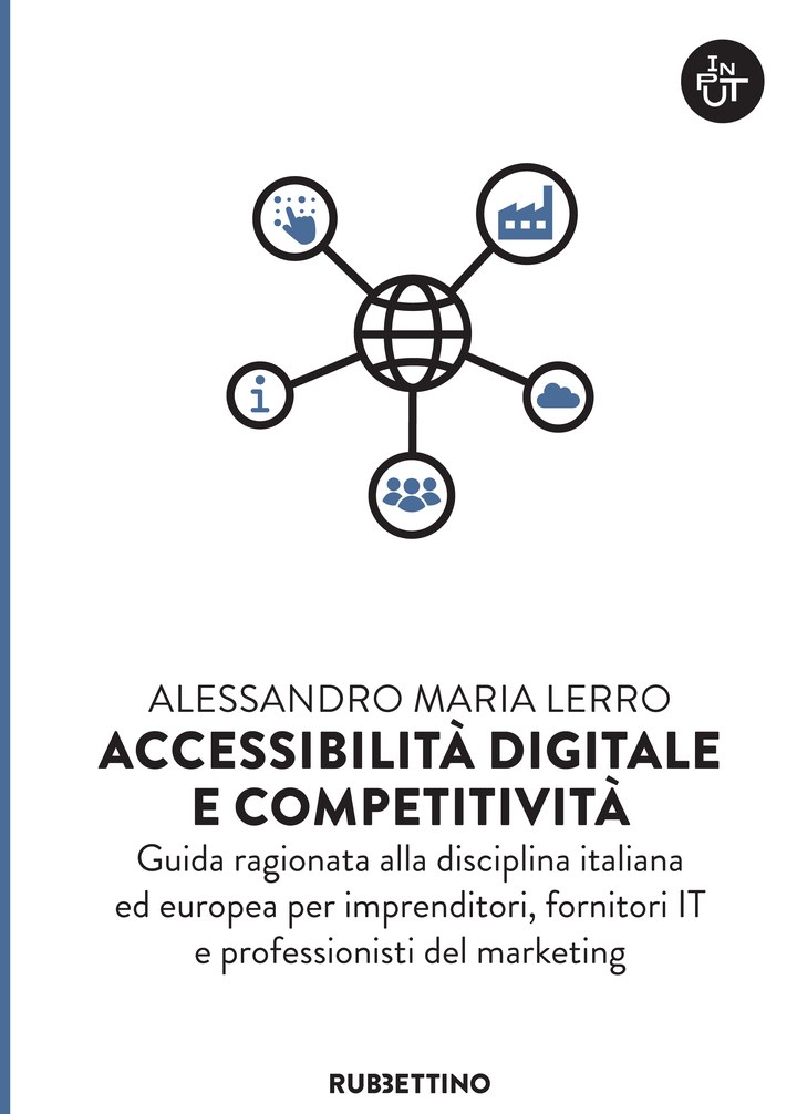 Copertina del libro «Accessibilità digitale e competitività»